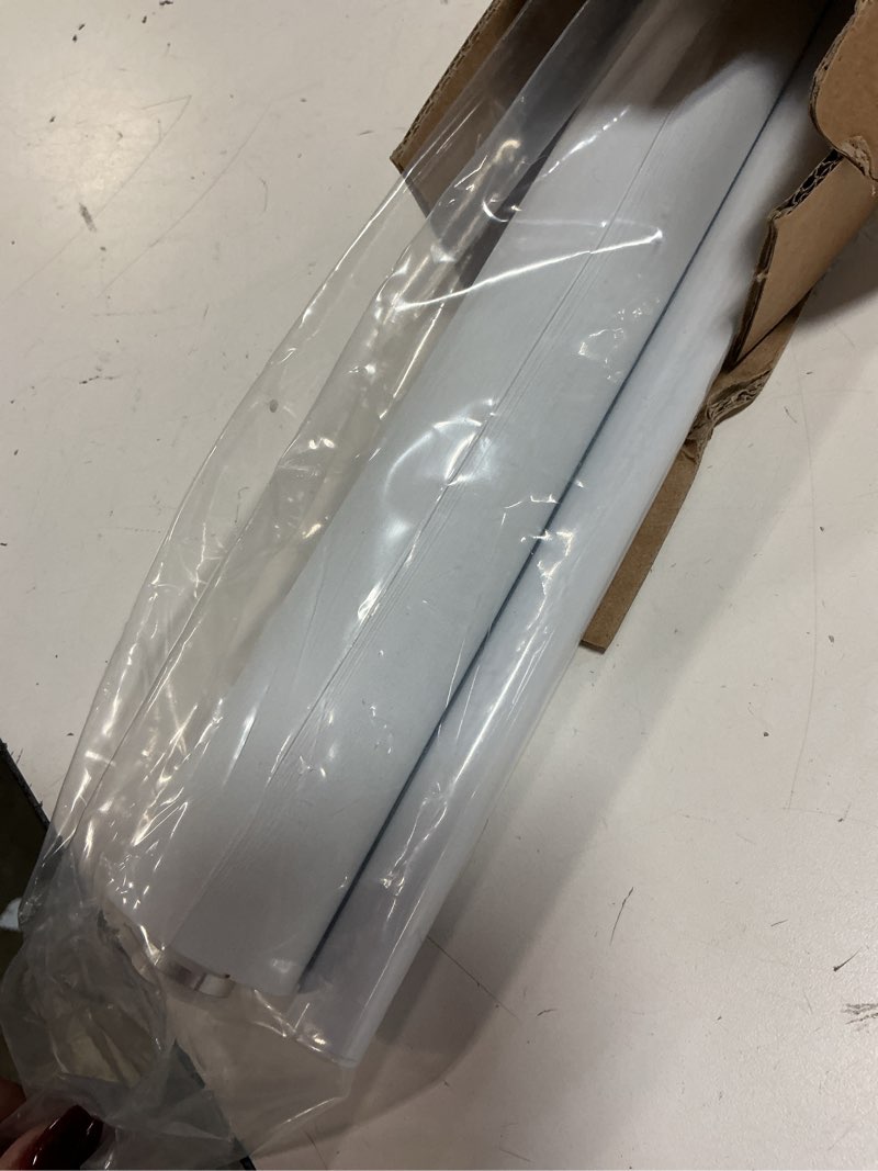 Condition photo showing Good Condition for levolor basics cordless fabric roller shade, easy to install blackout shades for windows, neutral white, fits up to 27” width and 72” length, home solution for any space or room decor 27"w x 72"h white 1