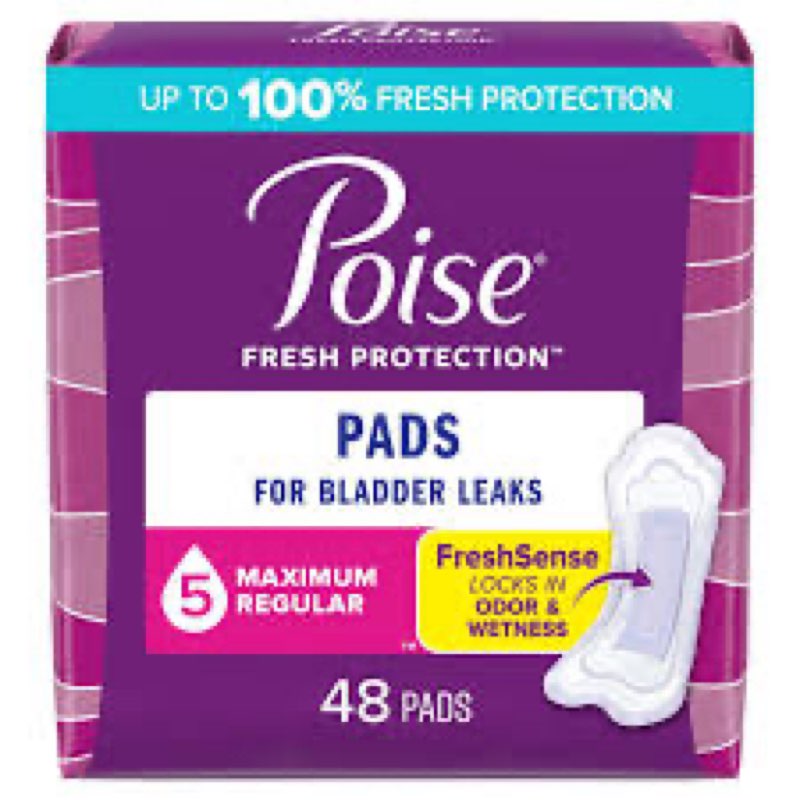 Poise Fresh Protection Pads 48 Count