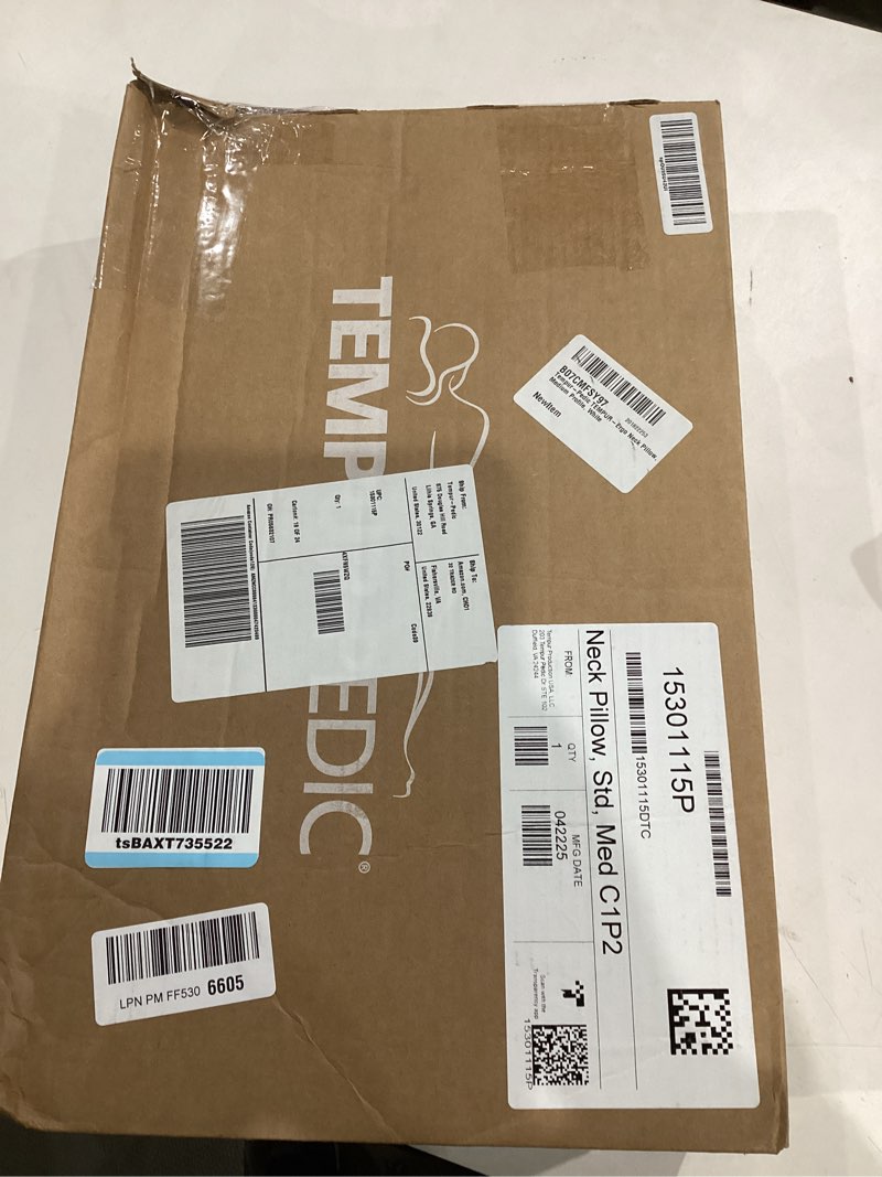 Condition photo showing Good Condition for Tempur-Pedic TEMPUR-Ergo Neck Pillow, Medium Profile, White Medium Profile 1