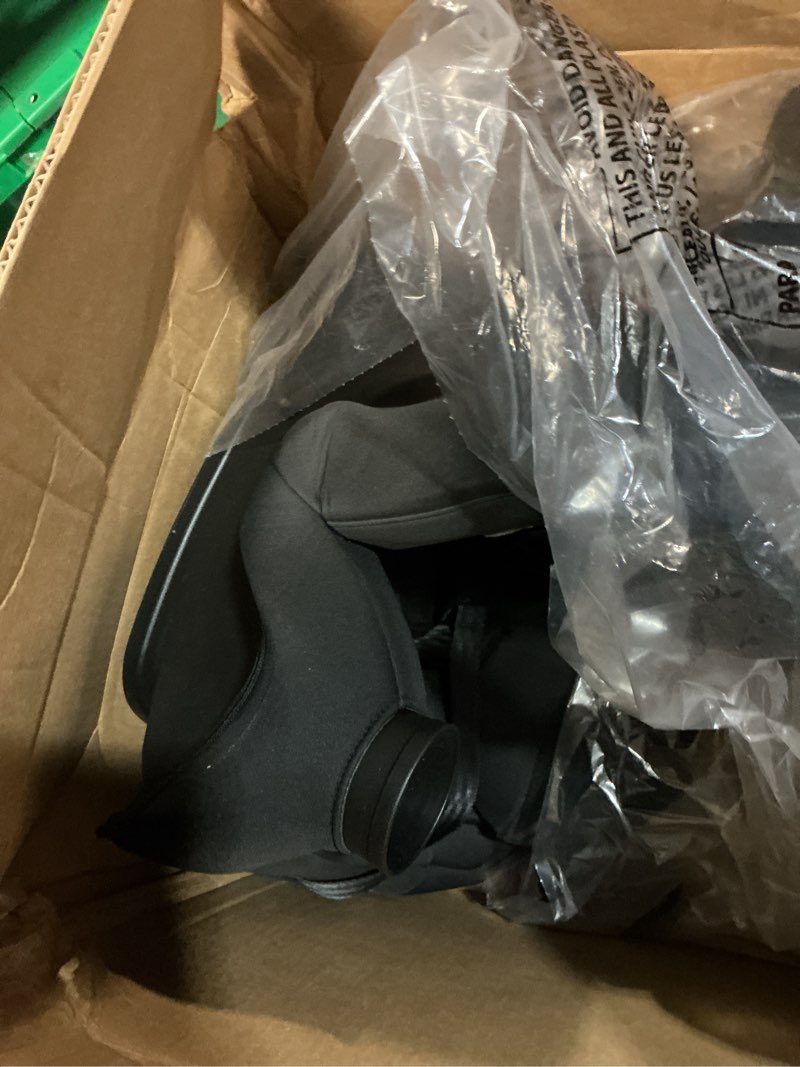 Condition photo showing As Is for evenflo reo by revolve360 rotating 2-in-1 convertible car seat, 360 degrees, infant to toddler, forward and rear facing, compact design, one-time install (brookline)