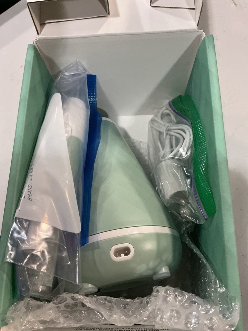 Condition photo showing Good Condition for tao clean uv sanitizing sonic toothbrush and cleaning station, electric toothbrush, dual speed setting, seaglass green
