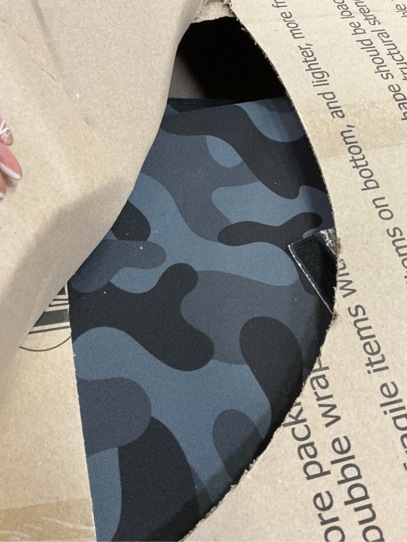 Condition photo showing Good Condition for Weatherproof Heated Cat House for Outdoor in Winter, Heated Cat Bed Kitty Shelter with Cat Heating Pad, Insulated & Safe Escape Door, Warm Home for Outside Stray Cat Camo Black 13"x16"x14"