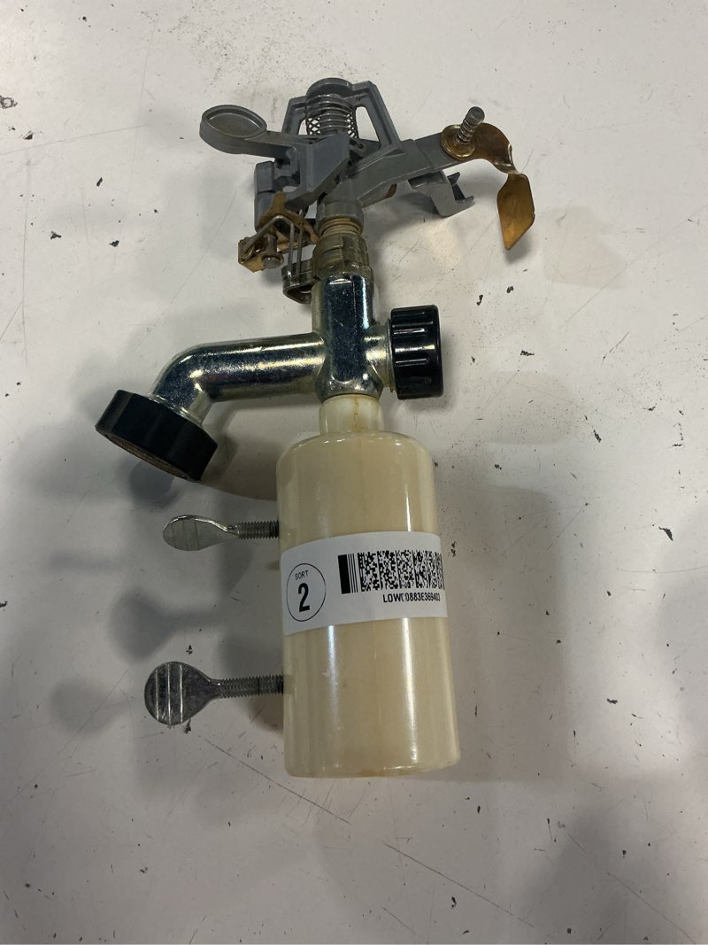 Condition photo showing Good Condition for project source 6400-sq ft impulse t-post lawn sprinkler