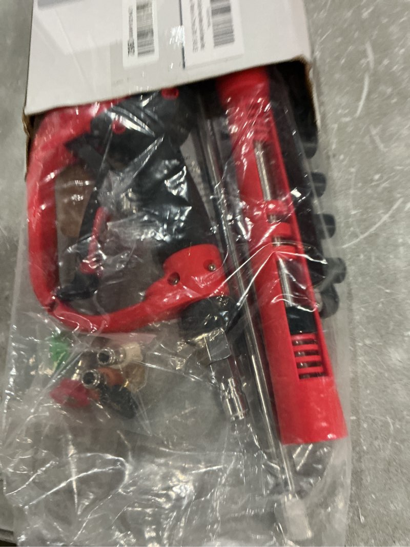 Condition photo showing Good Condition for tool daily pressure washer gun with 3/8” swivel quick connector, replacement wand extension, 5 spray nozzle tips with holder, 5000 psi 40inch-3/8" qc