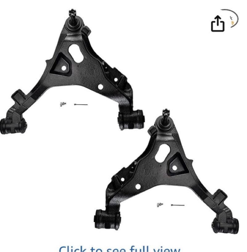 ASTARPRO - 4WD Front Lower Control Arms Replacement for 1997-2003 Ford F-150 1997-1999 F-250 1997-20