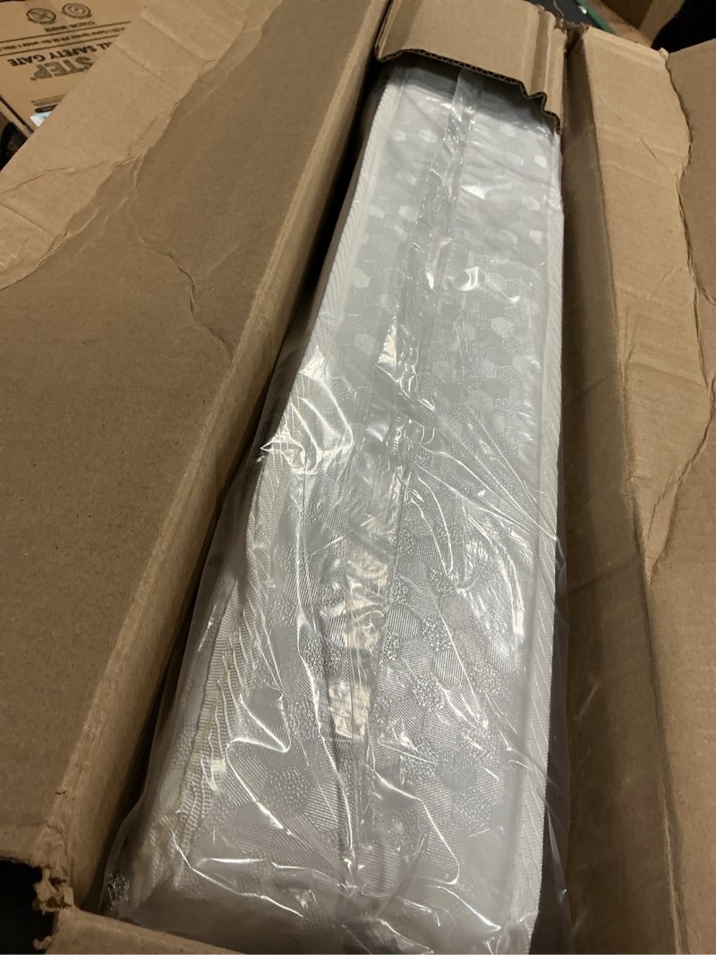 Condition photo showing New/Like New for dream on me honeycomb orthopedic firm fiber standard baby crib mattress, greenguard gold and jpma certified, 5” fiber core optimum support, fits crib and toddler bed, waterproof vinyl cover white