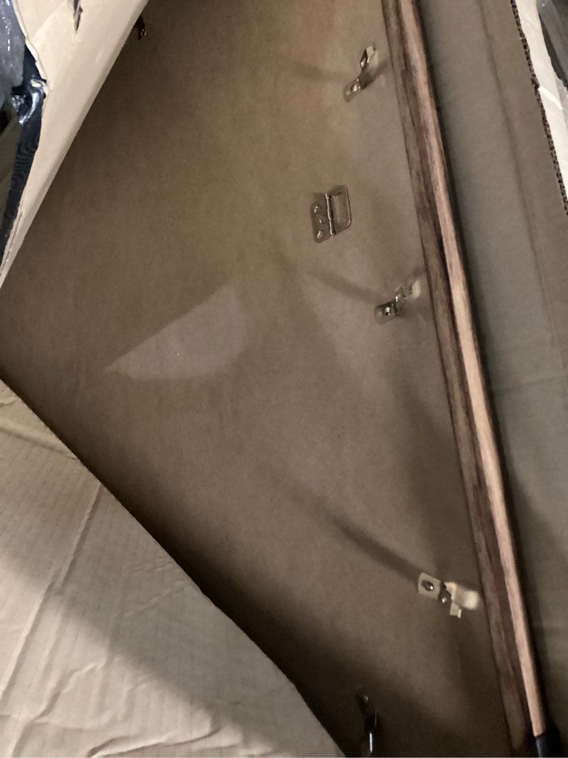 Condition photo showing Good Condition for rustic walnut 3.5x5 frame - single frame, 3.5 x 5 poster frame for artwork, puzzles, photos and movie posters picture frames 3.5" x 5"