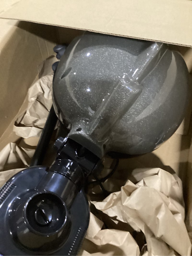 Condition photo showing Good Condition for artist hand professional hair steamer for deep conditioning, standing hair steamer with timer, adjustable height steamer for hair beauty salon home use black