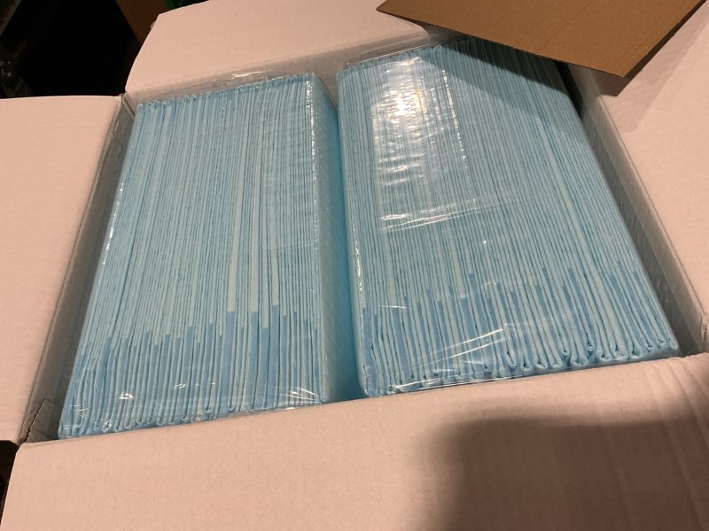 Condition photo showing New/Like New for wowflash super absorbency disposable leakproof underpads with quick drying for baby, adults, puppy, dog bed pee pads, extra large, xxl incontinence pads, 30” x 36”, 50 count 50 count 30" x 36"