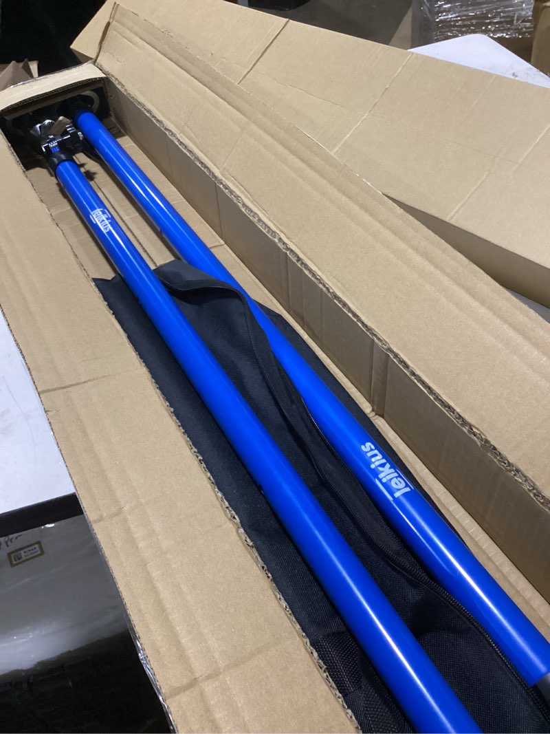 Condition photo showing Good Condition for 2pk tallest adjustable support pole 49-114 inch, heavy duty aluminum handle cabinet jacks for installing upper cabinets, 3rd hand quick support rod &cargo bars, zip wall dust barrier system
