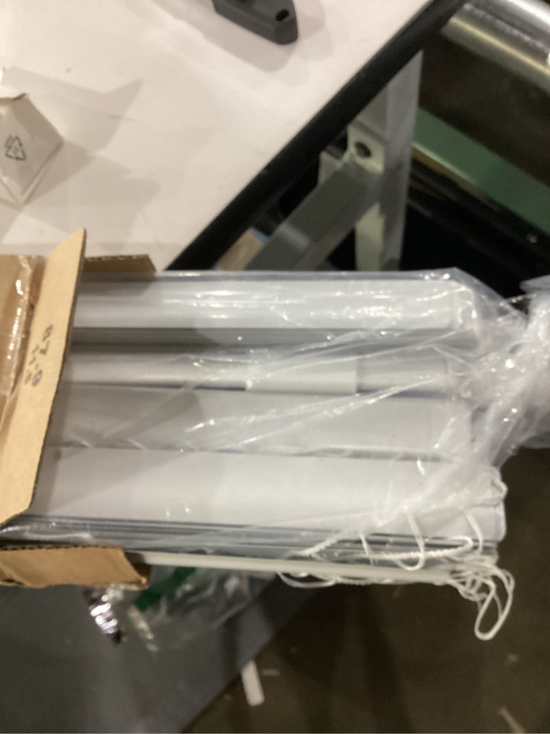 Condition photo showing Good Condition for LazBlinds No Tools No Drill Cordless 1" Aluminum Mini Blinds, 100% Privacy S-Curve Blinds for Windows, Room Darkening Horizontal Window Blinds and Shades for Home, 35" W x 72" H, White White 35" W x 72" H