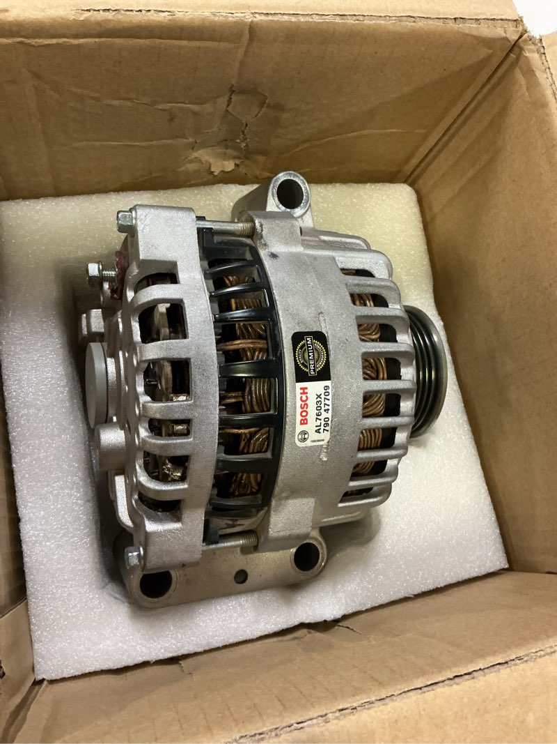 Condition photo showing Good Condition for new alternator v8 6.0l fit for 2005-2007 ford f250 f-250 f350 f-350 super duty, 2005 2006 2007 135amp v8 6.0l 6l 6 diesel, replace# 40014075 6c3z-10346-bbrm 5c3t-10300-ba afd0131