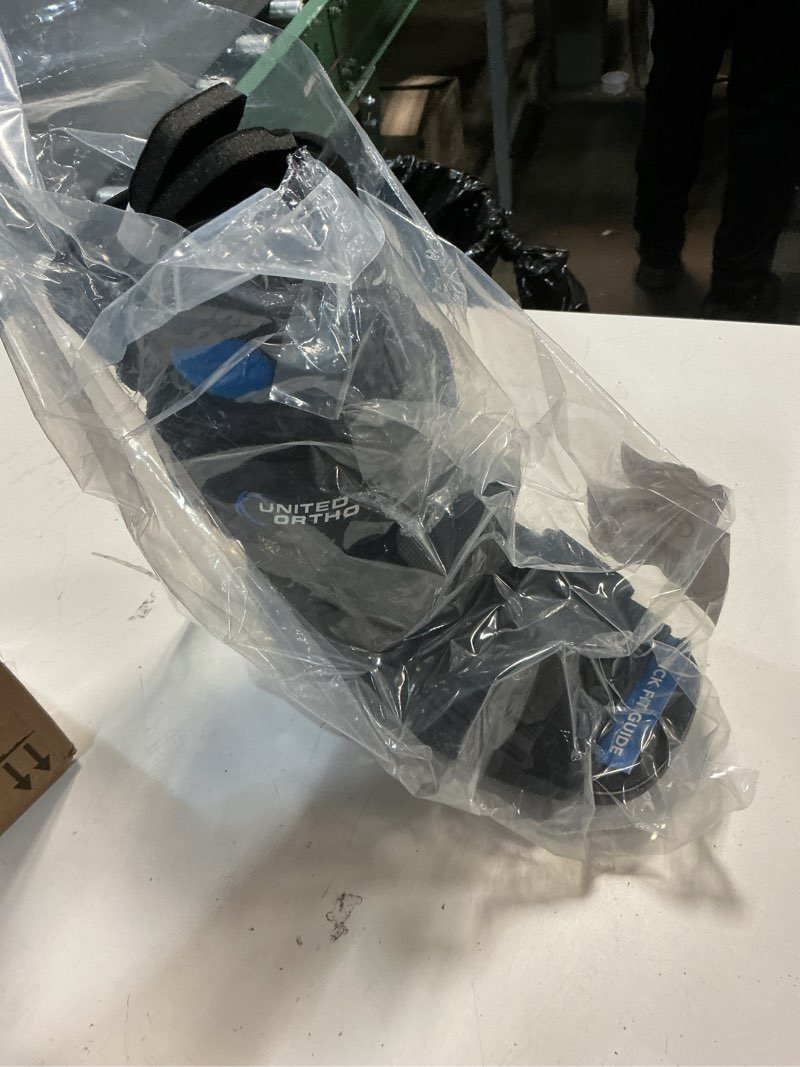 Condition photo showing Good Condition for united ortho short air cam walker fracture boot, small, black black small boot