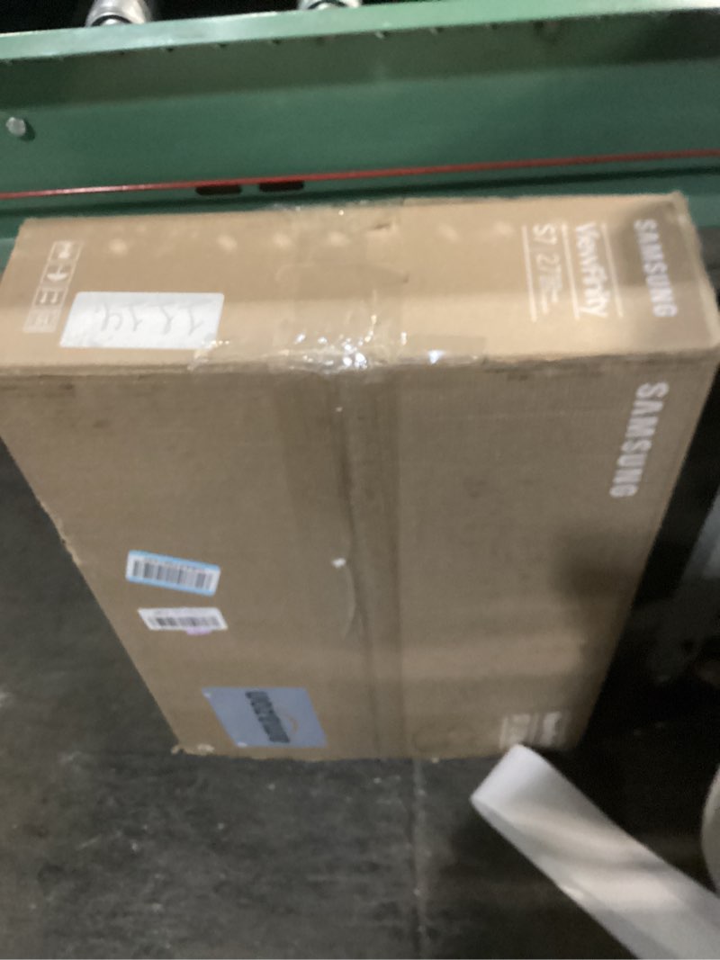 Condition photo showing As Is for SAMSUNG 27-Inch ViewFinity S7 (S70D) Series 4K UHD High Resolution Monitor with HDR10, Multiple Ports, Easy Setup Stand, Advanced Eye Care, LS27D702EANXGO, 2024 27-Inch S70D - 2024 Model Flat