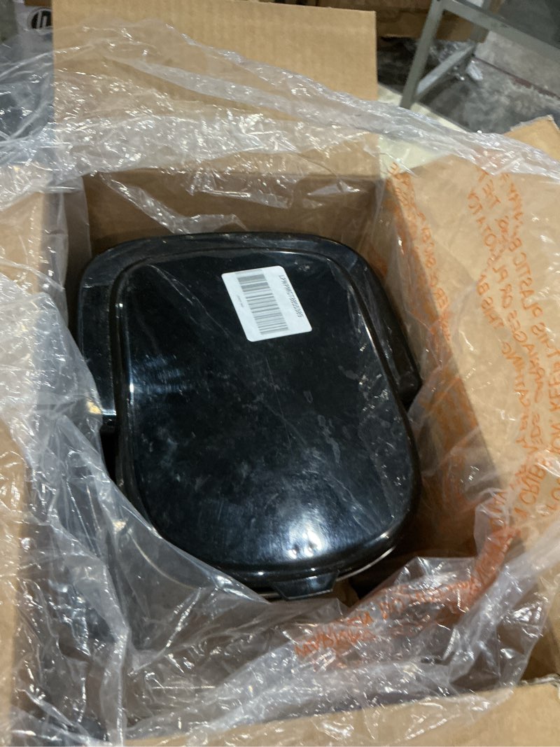 Condition photo showing As Is for black+decker 12-cup thermal coffeemaker, black/silver, cm2035b