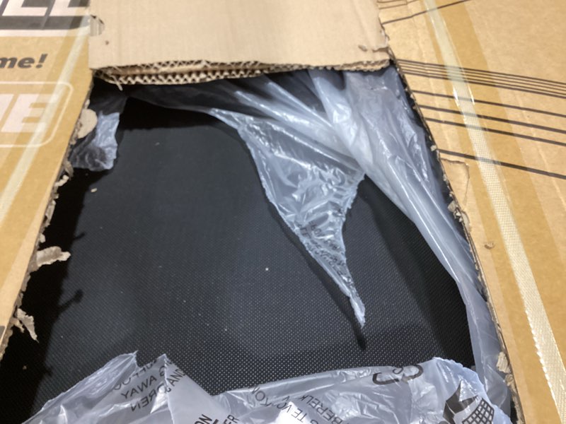 Condition photo showing As Is for walking pad treadmill with 12% 9-level auto incline, 450 lbs capacity rgb led screen, bluetooth speaker under desk treadmill, compact treadmills for home hiking