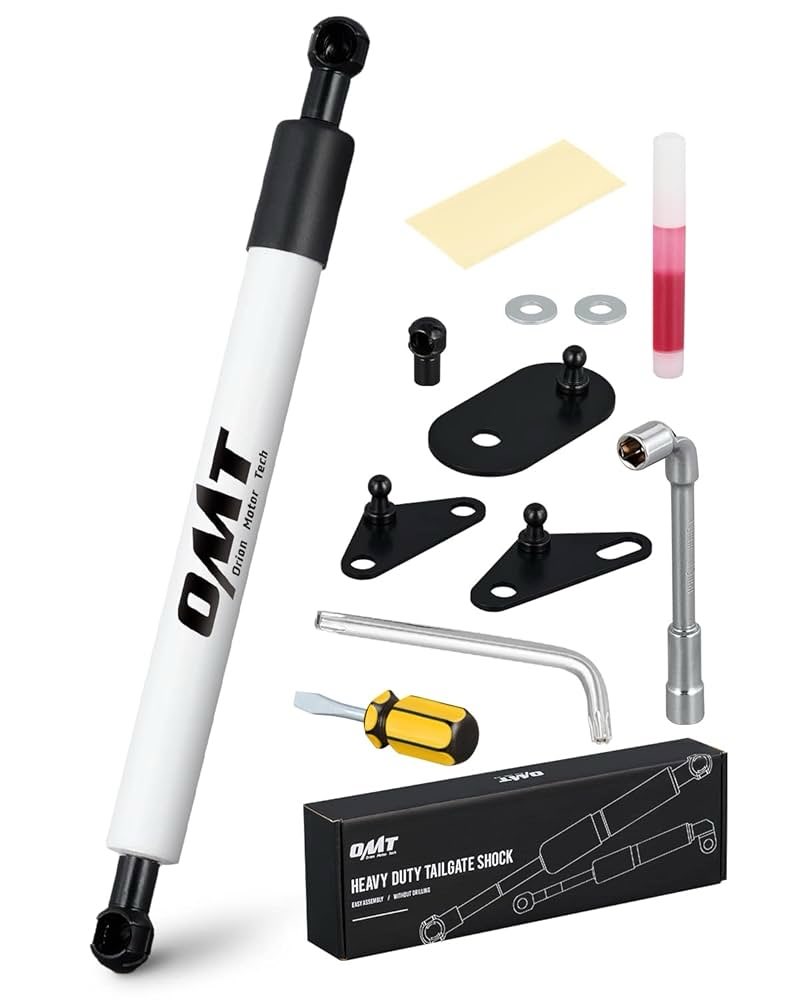Orion Motor Tech Truck Tailgate Assist, Pickup Tailgate Lift Assist Kit, Pickup Tailgate Shock Compa