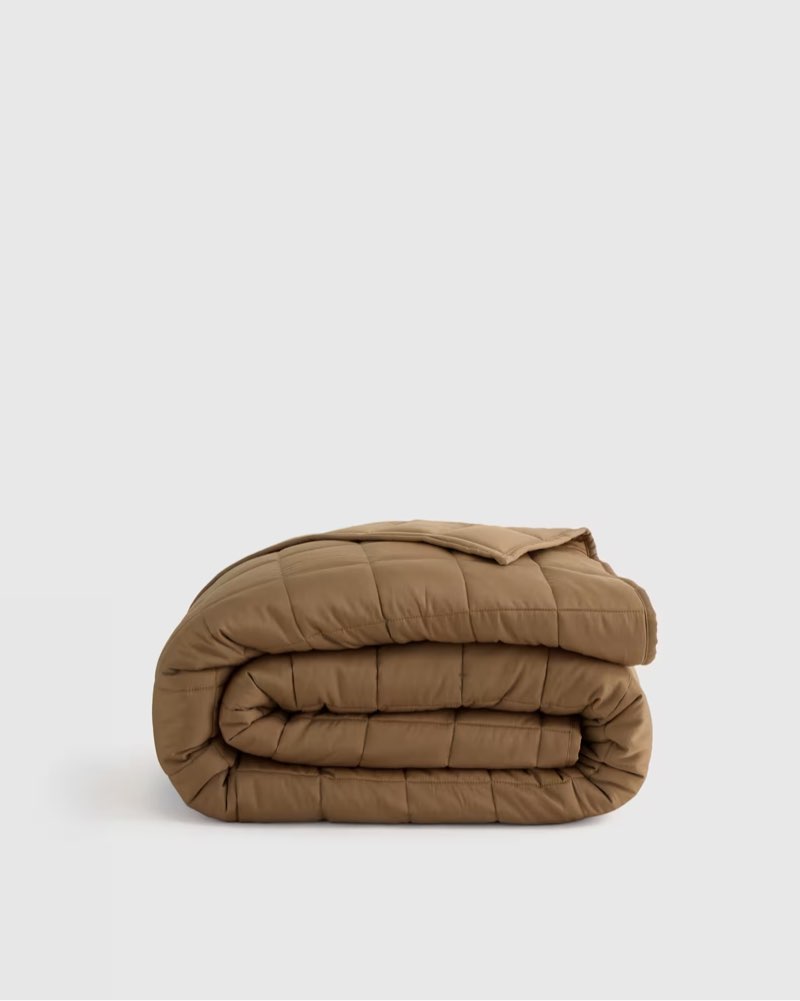 bamboo box quilt color: walnut size king cal/king 