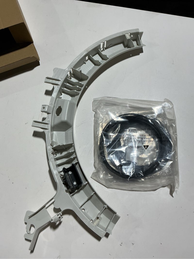 Condition photo showing Good Condition for WE49X21874 Dryer Bearing Kit Compatible with GE Contains Drum Bearing WE14M124 Drum Felt WE9M30 (WE09X20441) Drive Belt WE12M29 Bearing Slides WE1M1067 (WE1M481) Glide Slides WE1M504 (WE1M333)