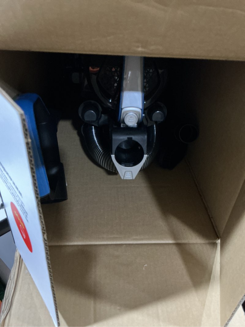 Condition photo showing Good Condition for eureka airspeed ultra-lightweight compact bagless upright vacuum cleaner, replacement filter, blue