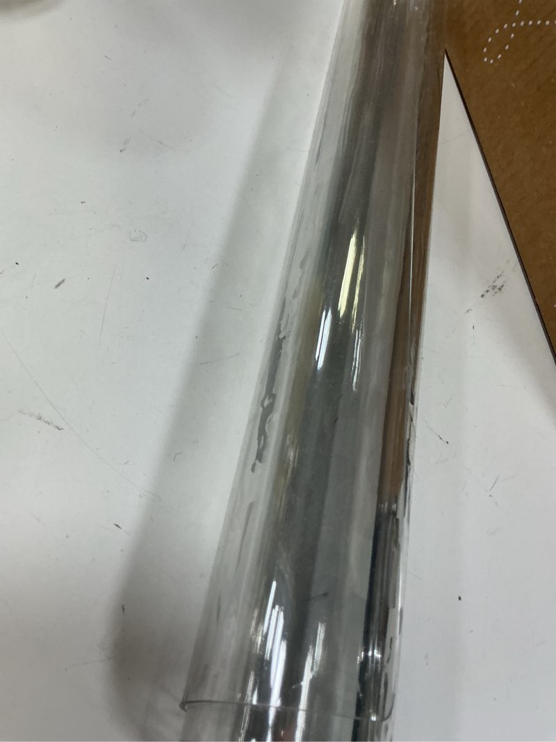 Condition photo showing Good Condition for (Similar)| Super Clear Multi Purpose PVC Vinyl-8 Gauge Waterproof Transparent Vinyl Sold by The Yard, 5 Yards 0.2mm-PVC 5 Yards