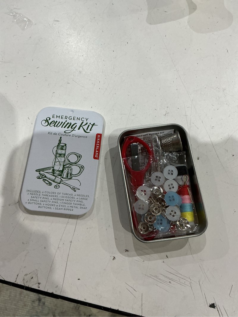 Condition photo showing Good Condition for emergency sewing kit