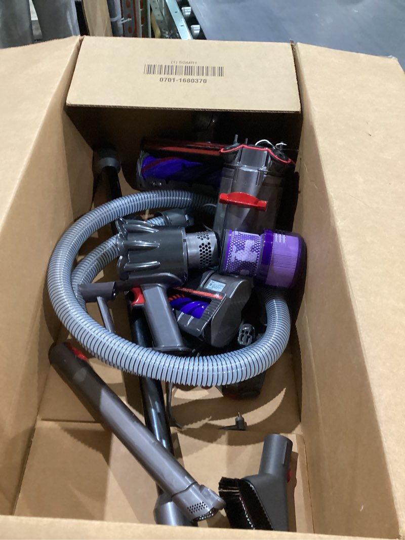 Condition photo showing As Is for Dyson V9 Motorbar Cordless Vacuum, Cleans Hard Floors and Carpets, Detangles, Converts to Handheld, 100AW, 3 Power Modes, Up to 40 Minutes¹