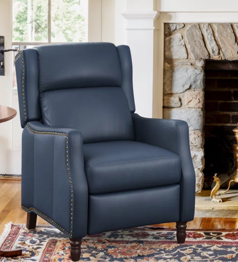 Doersten Lange Genuine Leather Recliner