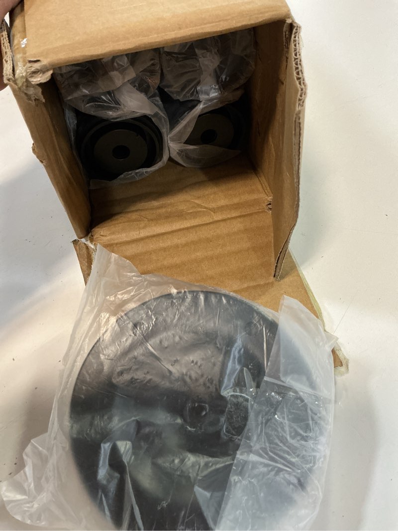 Condition photo showing Good Condition for QLLY 28 inch Adjustable Metal Desk Legs, Office Table Furniture Leg Set, Set of 4 (Black) 28 inch Black