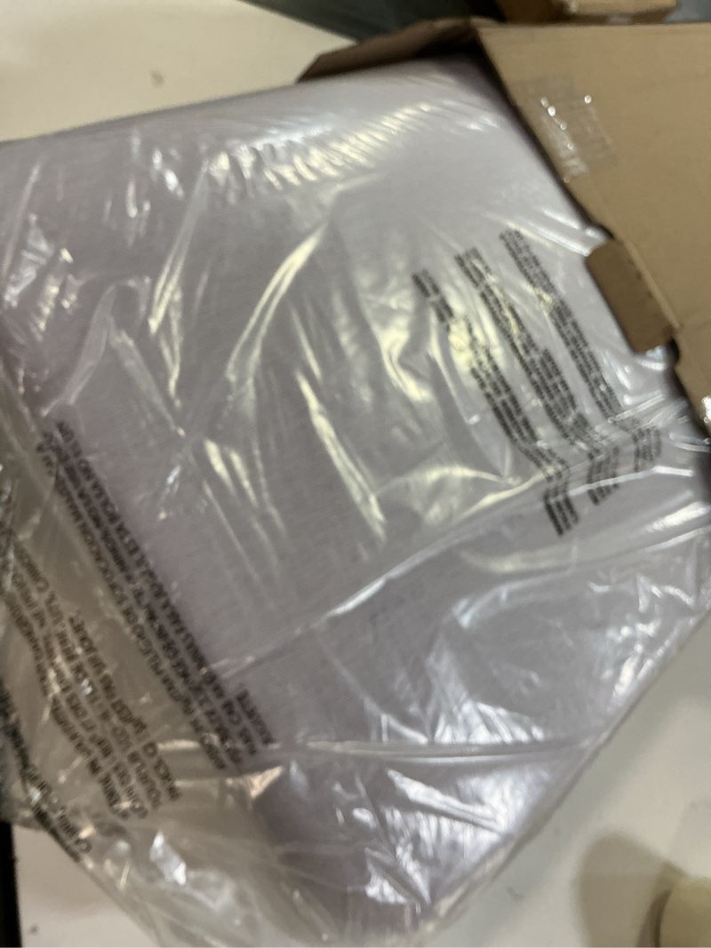 Condition photo showing Good Condition for purple dreamlayer pillow - standard size, multi-layered gelflex grid & microair foam for support & pressure relief - customizable height with removable foam booster layers