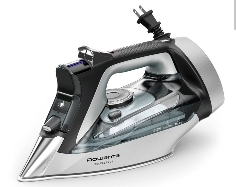 rowenta focus excellence steam iron eucalyptus dw5432u1