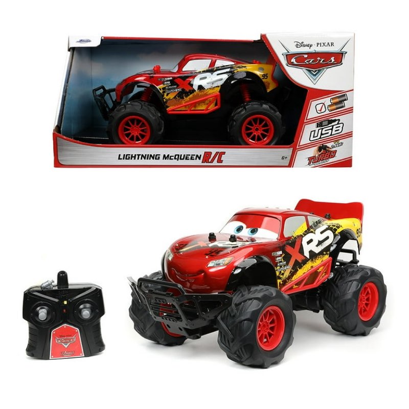 disney pixar cars 1:14 lightning mcqueen off road rc car