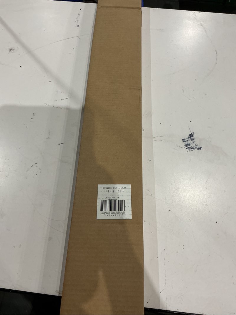 Condition photo showing New/Like New for lazblinds upgraded top down bottom up (tdbu) honeycomb blinds, no drill no tools easy install cordless cellular shades for windows 33" w x 48" h, white - light filtering light filtering - white 33"w x 48"h