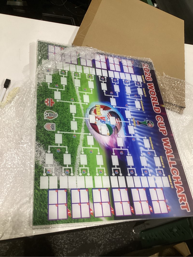 YXFEIR Acrylic Double-Sided Functional Poster Football Merchandise Decorations