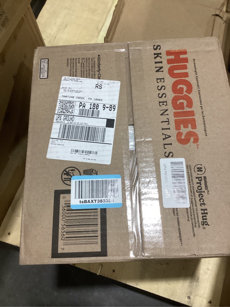Condition photo showing Good Condition for huggies skin essentials luxury diapers - size 2 - 192ct