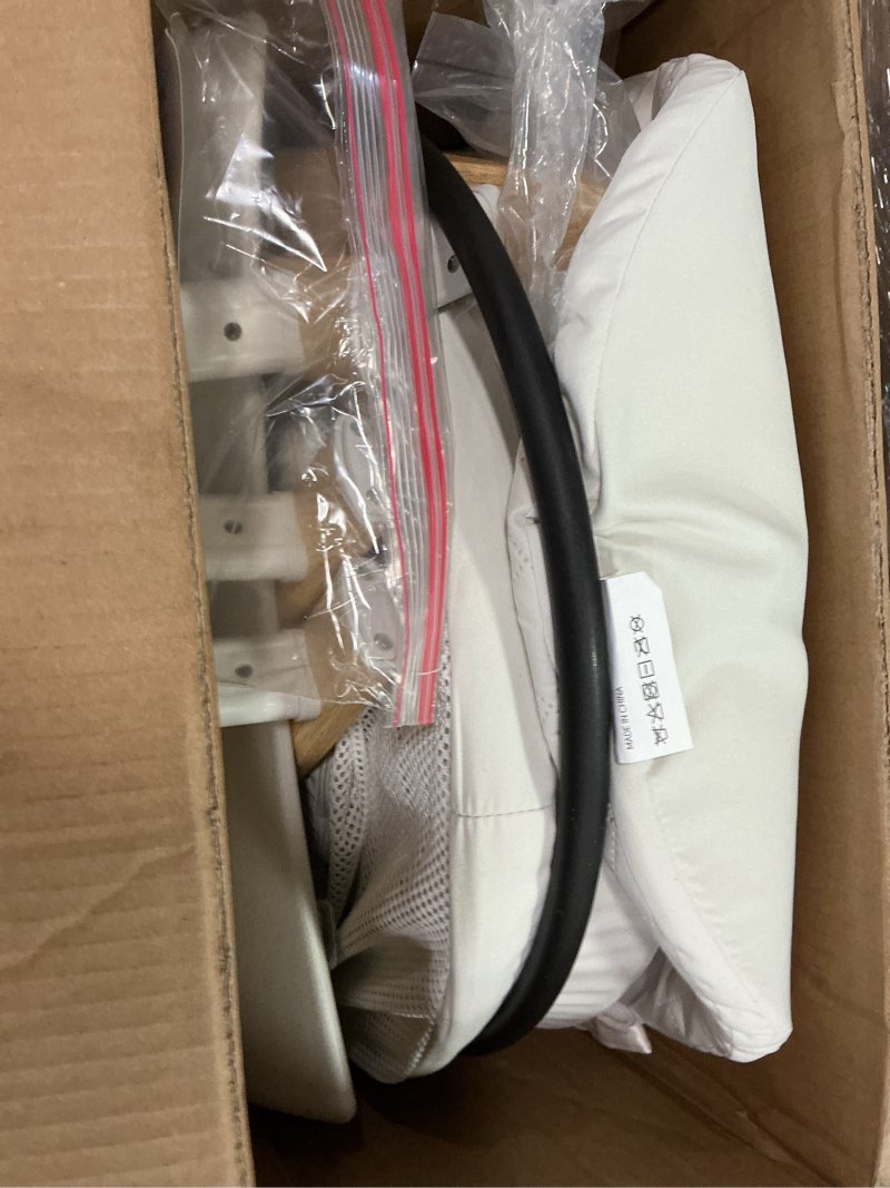 Condition photo showing New/Like New for AMKE 4 in 1 Baby Bassinet with 5 Rocking Motion, Mutil-Function Electric Infant Sleeper with Timer and Weighing Mode, Remote Control, Built-in 12 Songs White