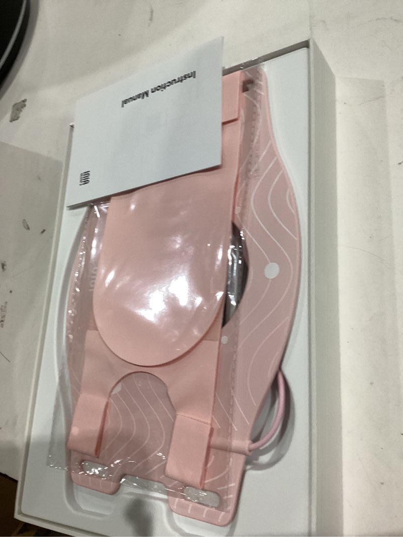 Condition photo showing New/Like New for INIA Red Light Therapy Mask for Face – 4 Light Modes with 850nm NIR, Red & Blue LED Light Therapy, 2600mAh Rechargeable LED Face Mask for Radiant Glow at Home, Pink