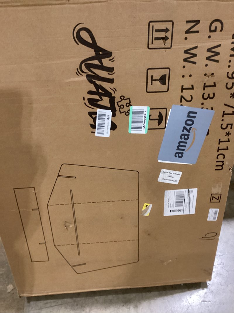 Condition photo showing As Is for ALL4JIG 1500 Piece Adjustable Jigsaw Puzzle Table for Adults, 35.4"x26.4" Multi-Functional Puzzle Board with 4+2 Drawers & Protective Cover, 45-Degree Any-Angle Tilt for Work, Exercise & Leisure Green Medium-1500pcs