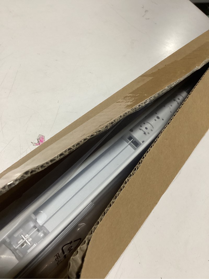 Condition photo showing Good Condition for LazBlinds Cordless Cellular Shades, No Tools No Drill Light Filtering Honeycomb Shades Pleated Blinds for Windows, 27'' W x 64'' H, White Light Filtering-white 27'' W x 64'' H