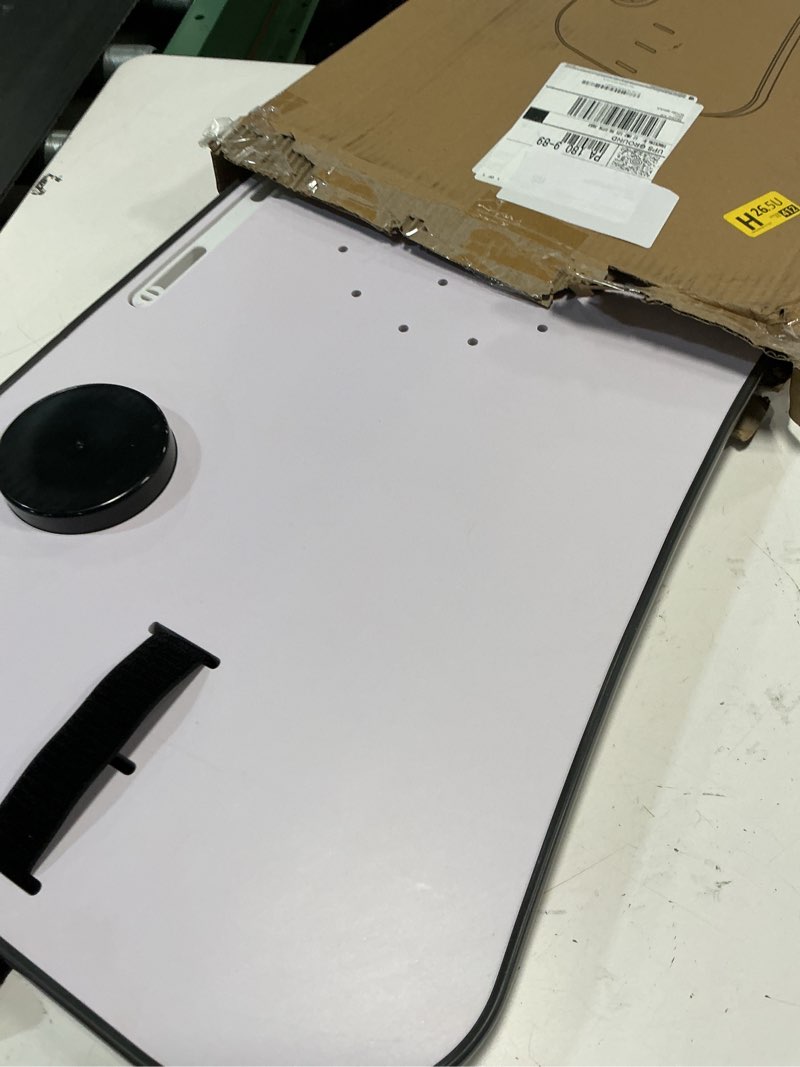 Condition photo showing Good Condition for treadmill desk attachment 36 inches tread tray workstation, laptop stand holder for notebooks, tablets, phone,cup,ergonomic platform with cooling holes & edge protector white