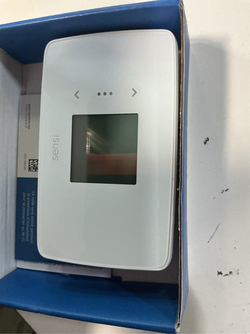 Condition photo showing Good Condition for sensi lite smart thermostat, programmable, wifi, easy diy, works with alexa, energy star certified, st25w, most systems c-wire not required, c-wire needed with heat/cool only & heat pump system -white