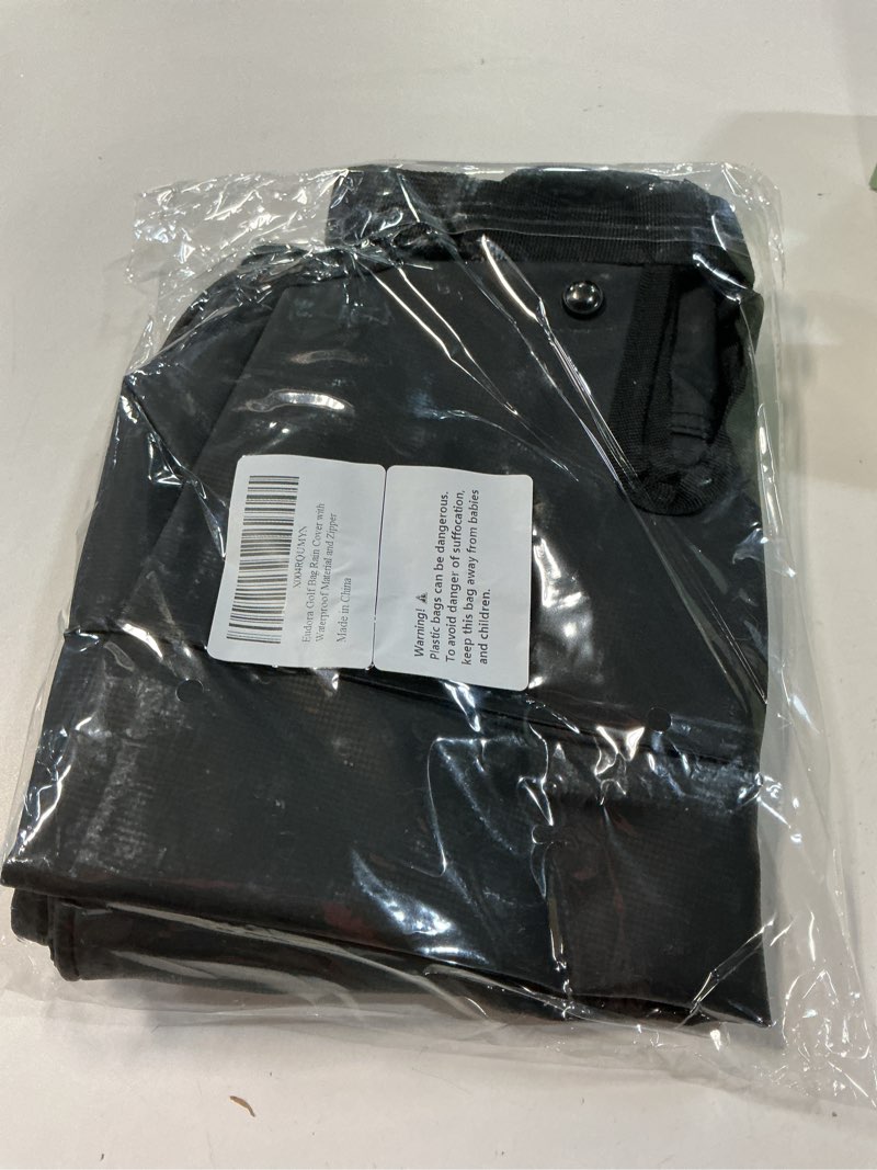 Condition photo showing New/Like New for Eudora Golf Bag Rain Cover Heavy Duty Waterproof/UV Resistance Universal Fit for 8.5-9.5 inch Golf Club Head Covers (Adjustable Hood cover)