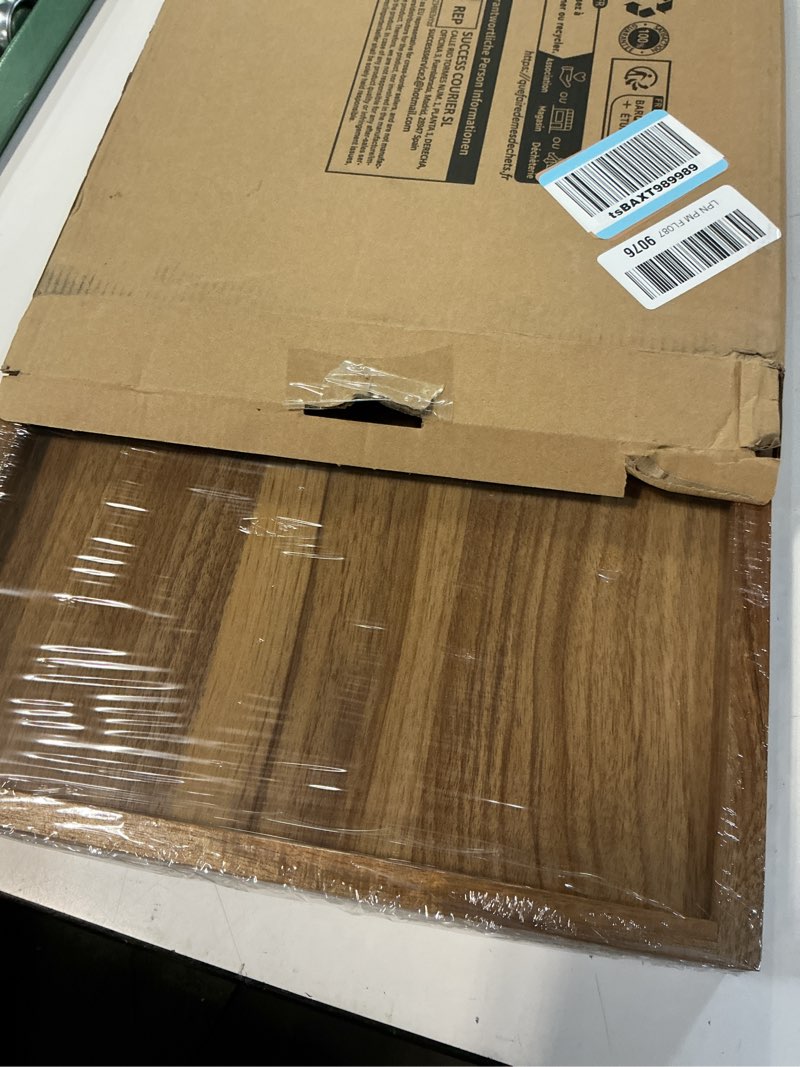 Condition photo showing New/Like New for vaefae acacia bed table tray, wooden breakfast tray with folding legs, bed tray for eating and laptop, eating trays for bedroom (large size)