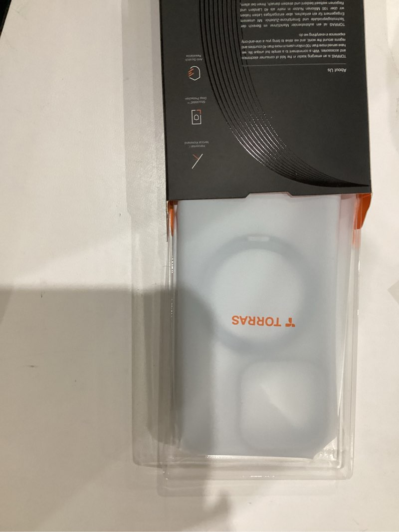 Condition photo showing New/Like New for TORRAS 360° Magnetic Stand for iPhone 16 Case, [Compatible with MagSafe] [Rotatable Flexible Kickstand], 16ft Mil-Grade Shockproof Protection Versatile Ring Holder, Anti-Scratch & Gray 6.1" Gray iPhone 16 6.1 inch