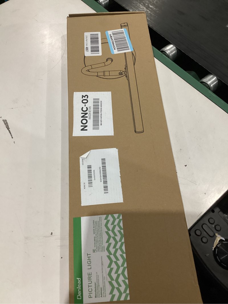 Denlead Hardwired Picture Lights for Wall 23.9" Dimmable 3CCT Frame Lights for Wall with Remote, 15W