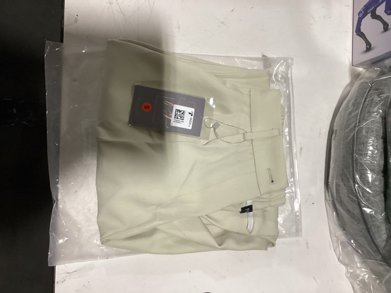 Condition photo showing New/Like New for FUNYYZO Women's 2022 Fall Wide Leg Pants High Elastic Waisted in The Back Business Work Trousers Long Straight Suit Pants