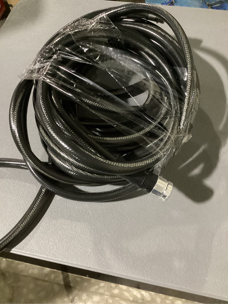Condition photo showing As Is for teknor apex neverkink max 5/8-in x 50-ft premium -duty kink free vinyl gray coiled hose