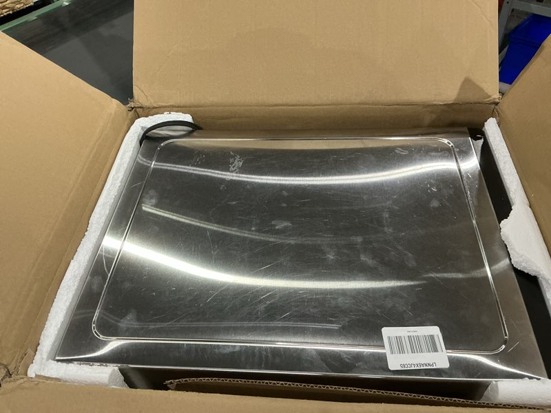 Condition photo showing Good Condition for cosori food dehydrator, bigger than 7 trays with large 6.5" drying space, 600w power saves more time than 480w, 165°f dehydrated dryer for jerky, herbs, meat, fruit, and yogurt, silver,stainless steel silver 6 trays dehydrator
