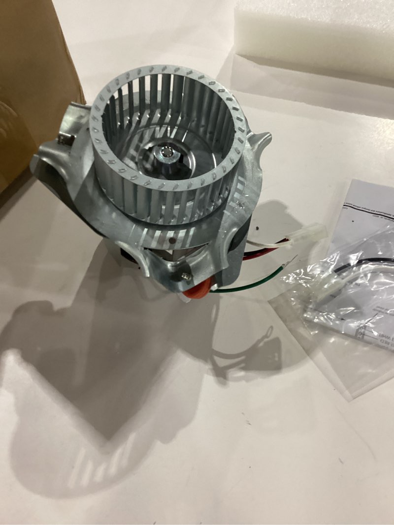 Condition photo showing New/Like New for Hiorucet 326628-763 Inducer Motor, Furnace Draft Inducer Motor Blower Assembly Kits for Carrier Bryant Payne 326628-763, HC21ZE122A, HC21ZE127A, 326634-401, J238-112-11202, J238-150-15217, 347822-763. 326628-763 Exhaust Motor Assembly