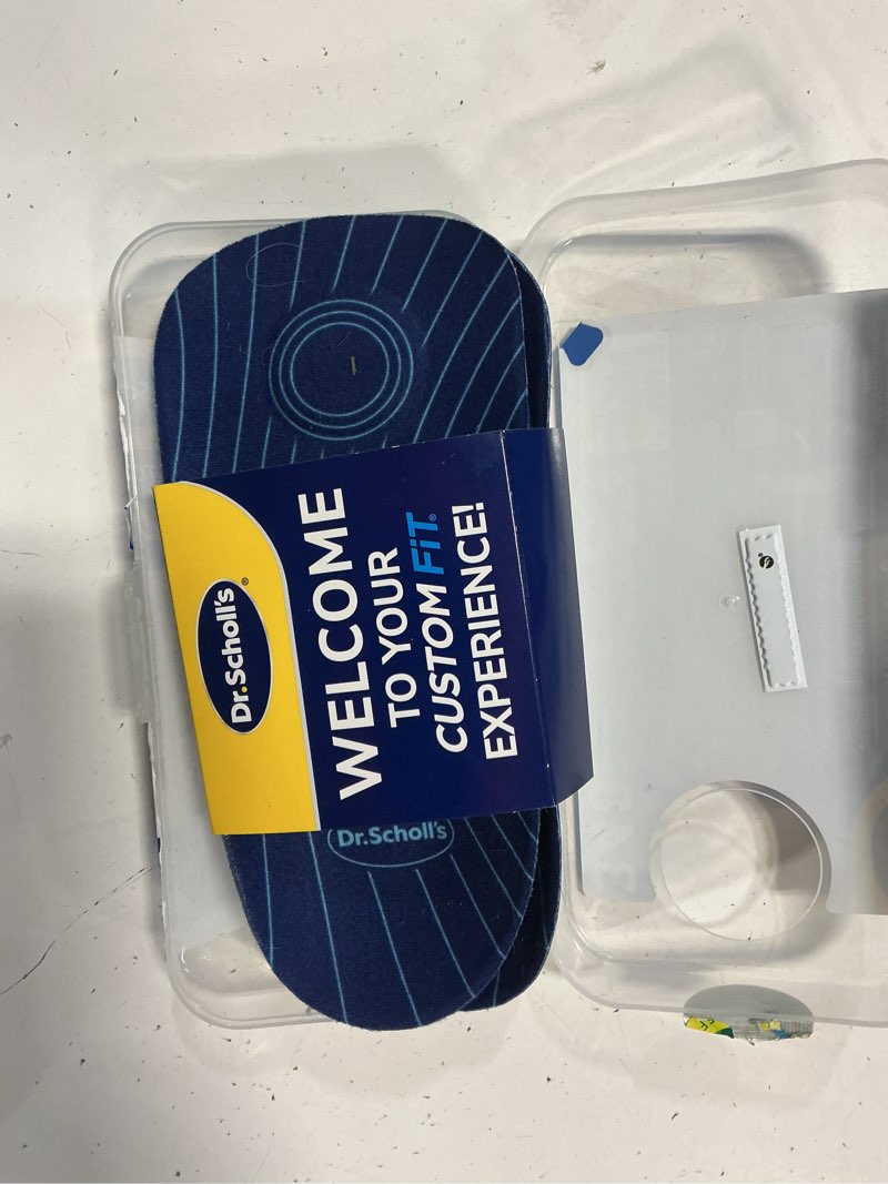 Condition photo showing New/Like New for dr. scholl’s custom fit orthotics 3/4 length arch support shoe inserts - plantar fasciitis relief insoles for men and women, immediate all-day total lower body pain relief, fsa hsa eligible, cf340